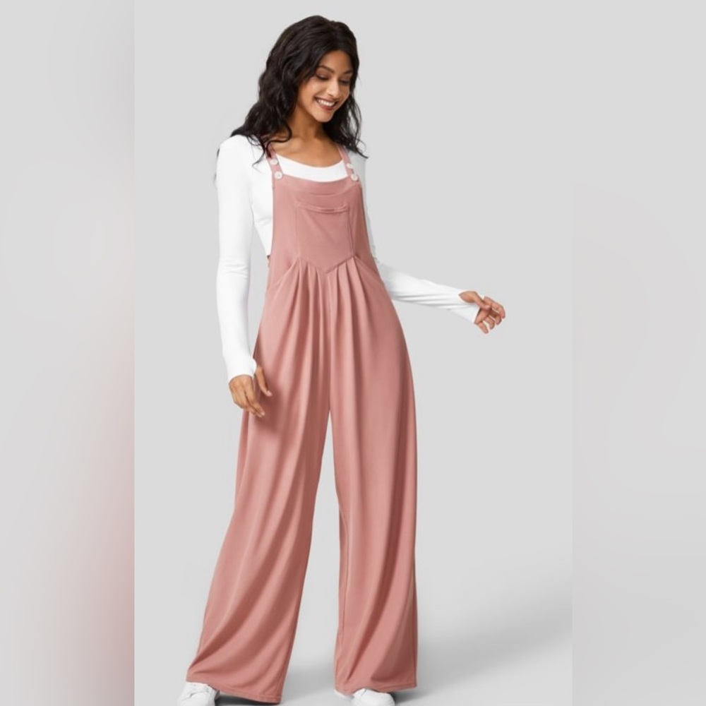 Halara Waffle Overalls. NWT!